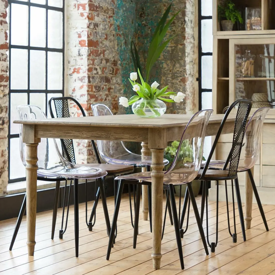 Table À Manger<Made in Meubles Table à manger en bois de manguier Louis