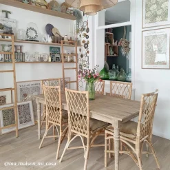 Table À Manger<Made in Meubles Table à manger en bois de manguier Louis