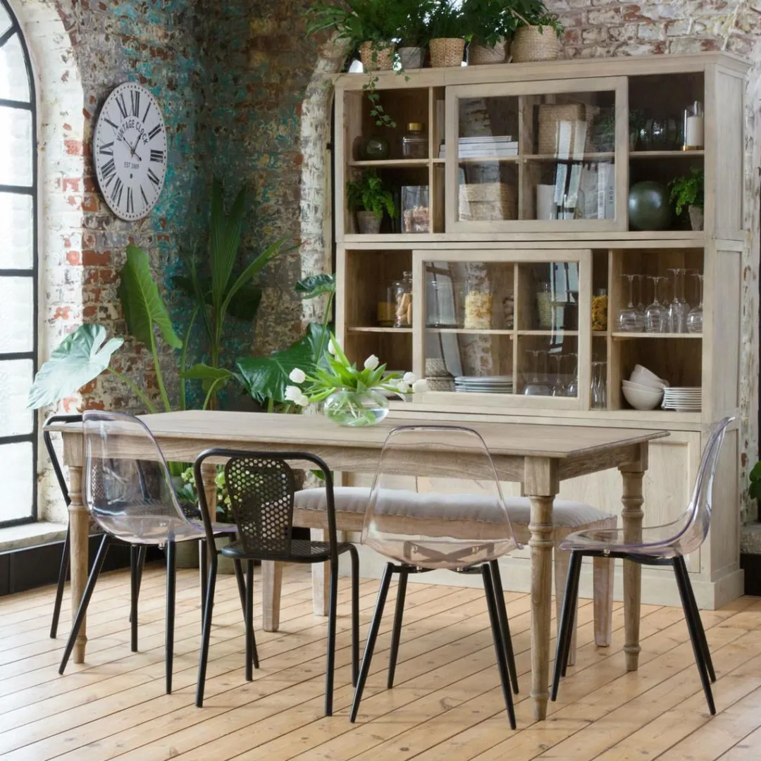 Table À Manger<Made in Meubles Table à manger en bois de manguier Louis