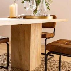 Table À Manger<Made in Meubles Table à manger en bois de manguier Vivien