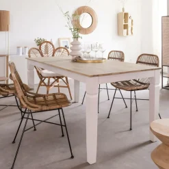 Table À Manger<Made in Meubles Table à manger en bois de manguier Eden