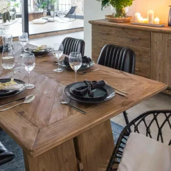 Table À Manger<Made in Meubles Table à manger en bois recyclé Blaise