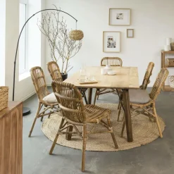 Table À Manger<Made in Meubles Table à manger en manguier Clarisse