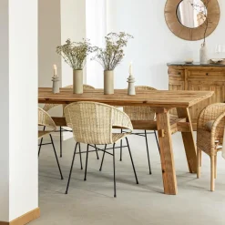 Table À Manger<Made in Meubles Table à manger en pin recyclé Blaise