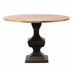 Table À Manger<Made in Meubles Table à manger ronde en bois de manguier Vitto