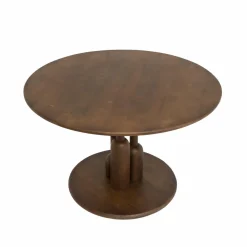 Table À Manger<Made in Meubles Table à manger ronde en bois de manguier Zola