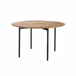 Table À Manger<Made in Meubles Table à manger ronde en bois de manguier Gloria