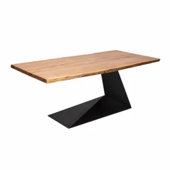 Table À Manger<Made in Meubles Table à manger suspendu en bois d'acacia et métal Coco