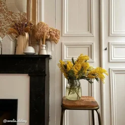 Tabouret<Made in Meubles Tabouret écolier métal et bois petit modèle Marcus