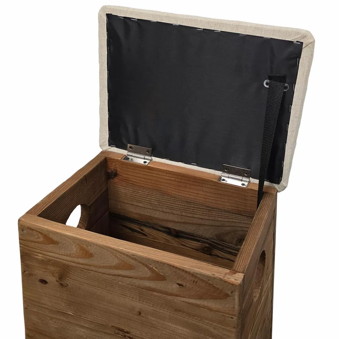 Tabouret<Made in Meubles Tabouret en bois recyclé Blaise