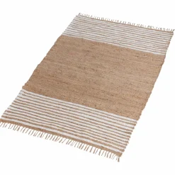 Décoration<Made in Meubles Tapis en jute et coton Lali