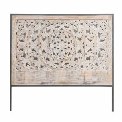 Tête De Lit<Made in Meubles Tête de lit en bois de manguier blanchi Lila