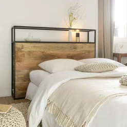 Tête De Lit<Made in Meubles Tête de lit en bois de manguier 160 cm Armelle
