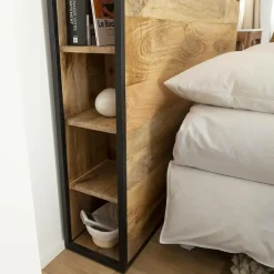 Tête De Lit<Made in Meubles Tête de lit en bois de manguier 160 cm Armelle