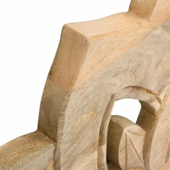 Tête De Lit<Made in Meubles Tête de lit lotus en bois de manguier sculpté 160 cm Valentina