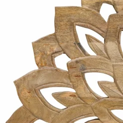 Tête De Lit<Made in Meubles Tête de lit lotus en bois de manguier sculpté 160 cm Valentina