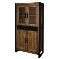 Vaisselier<Made in Meubles Vaisselier en bois d'acacia Havana