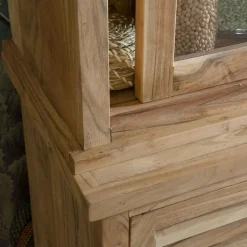 Vaisselier<Made in Meubles Vaisselier en bois d'acacia Salta
