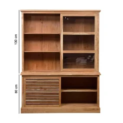 Vaisselier<Made in Meubles Vaisselier en bois d'acacia Salta