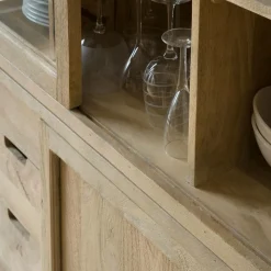 Vaisselier<Made in Meubles Vaisselier en bois de manguier Nina