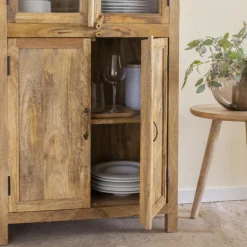 Vaisselier<Made in Meubles Vaisselier en bois de manguier Lisandro