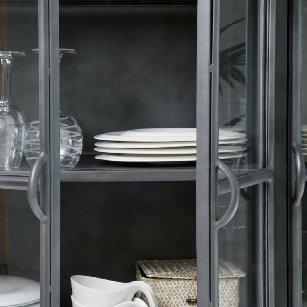 Vaisselier<Made in Meubles Vaisselier en métal Locker