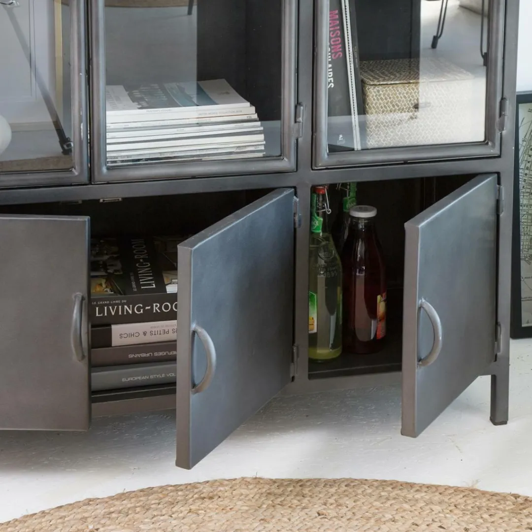 Vaisselier<Made in Meubles Vaisselier en métal Locker