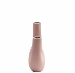 Décoration<Made in Meubles Vase rose 4 tiges en aluminium Dahlia