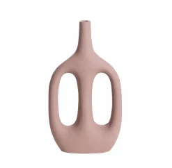 Décoration<Made in Meubles Vase soliflore rose en aluminium Pivoine