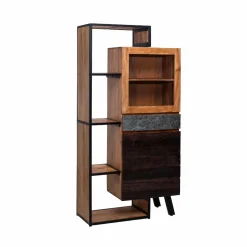 Vitrine|Etagère<Made in Meubles Vitrine en bois d'acacia Ernest