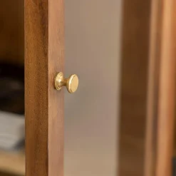 Vitrine<Made in Meubles Vitrine en bois d'acacia Néven