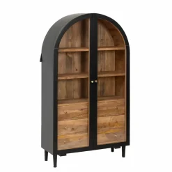 Vitrine<Made in Meubles Vitrine en bois de manguier Paulo