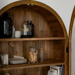 Vitrine<Made in Meubles Vitrine en bois de manguier Paulo