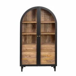 Vitrine<Made in Meubles Vitrine en bois de manguier Paulo