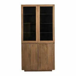 Vitrine<Made in Meubles Vitrine en bois de manguier Betty