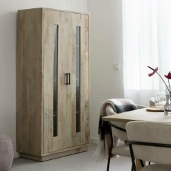Vitrine<Made in Meubles Vitrine en bois recyclé Damian