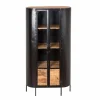 Bibliothèque|Vitrine<Made in Meubles Vitrine en métal et bois de manguier Achille