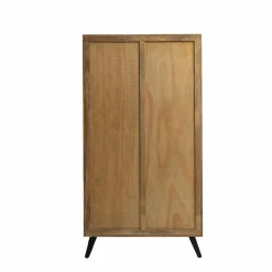 Vitrine<Made in Meubles Vitrine Haute en bois de de manguier Joy